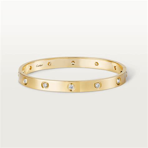 cartier love bracelet 10 diam.